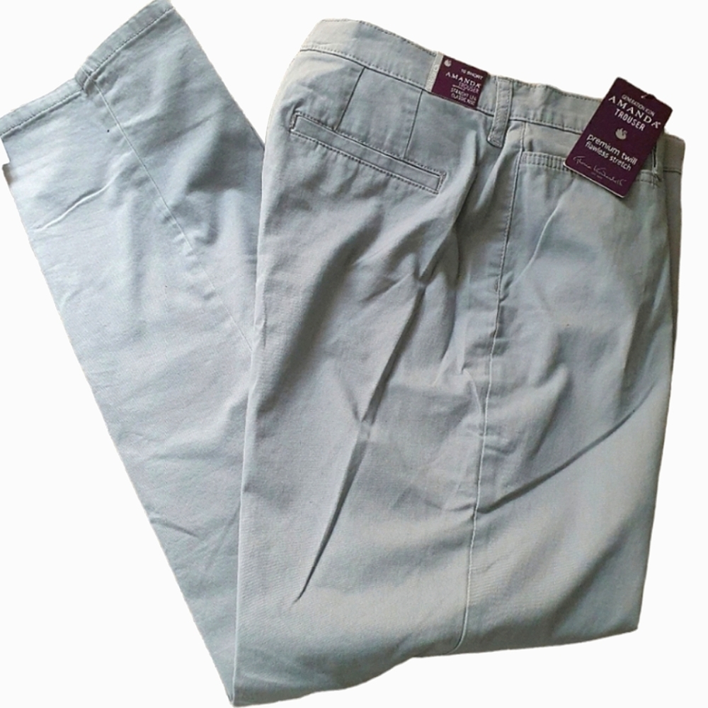 G.Vanderbilt. 10-Short. Grey Trousers Amanda